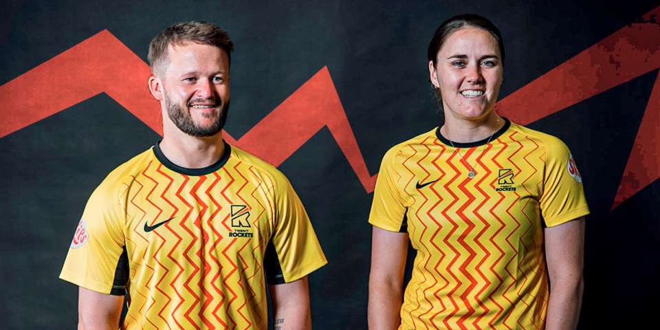 Trent Rockets Launch First Nike-Designed Playing Shirt