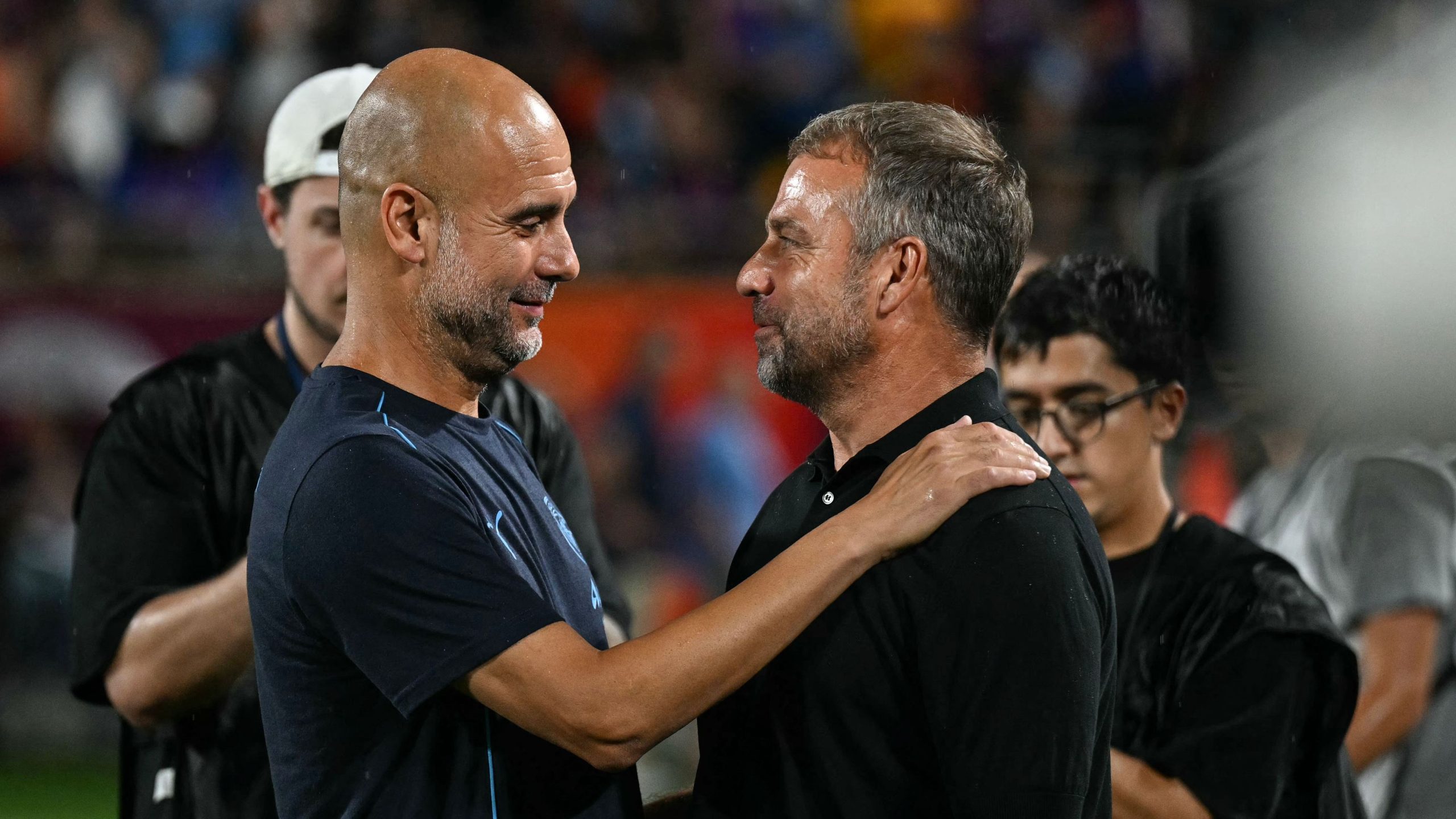 ‘I’m a big fan of Hansi Flick!’ – Pep Guardiola praises ‘attractive’ Barcelona under German coach but ex-Man City boss issues Champions League warning to former club