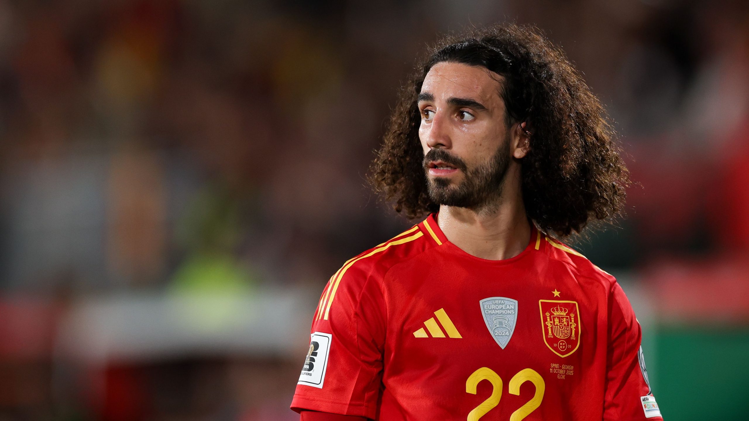 Haircut for Marc Cucurella? Chelsea and Spain full-back jokes he could shave off famous locks if La Roja win World Cup